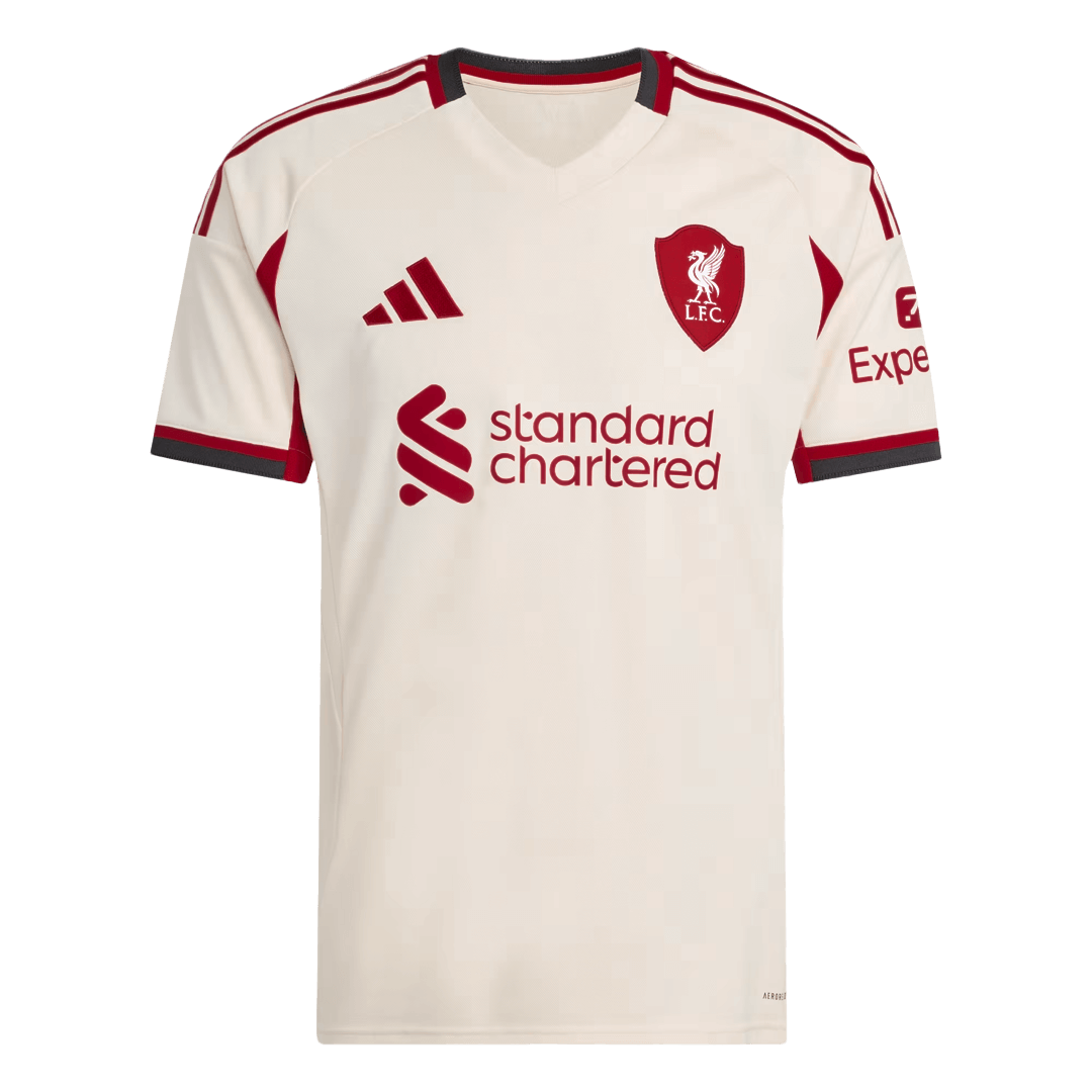 Liverpool venkovní fotbalový dres 2025/26