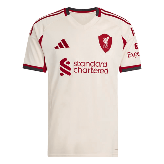 Liverpool venkovní fotbalový dres 2025/26