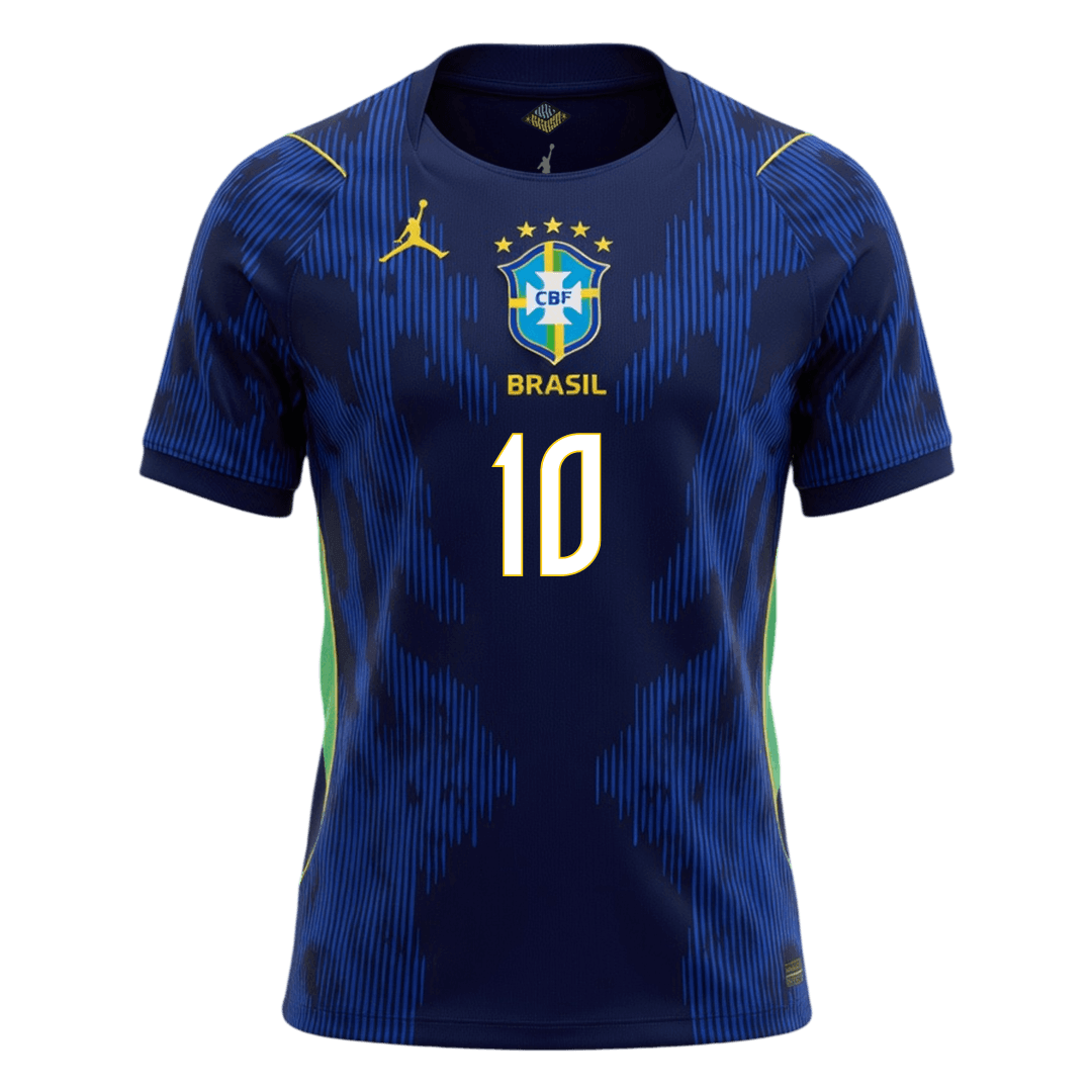 Brazílie venkovní fotbalový dres MS 2026 NEYMAR JR. #10