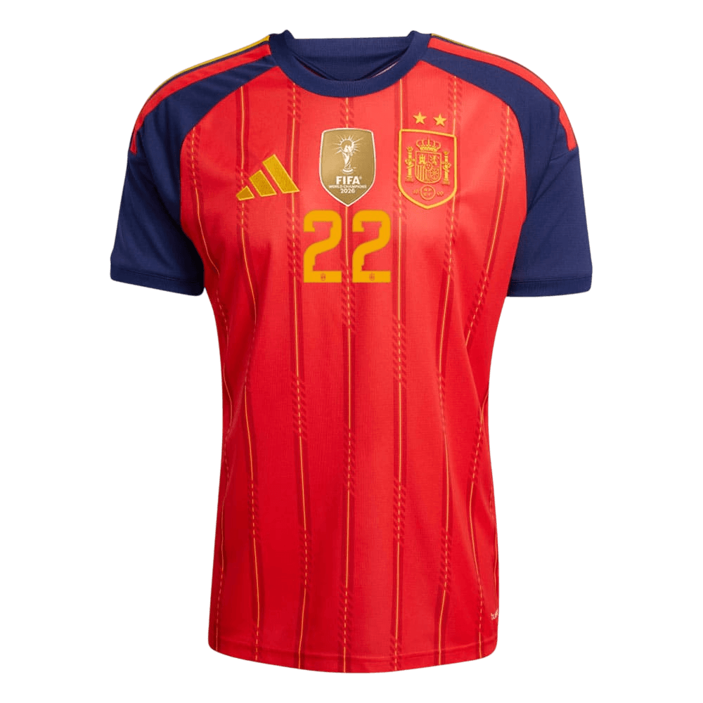 Španělsko domácí dres MS 2026 hráčská verze CUBARSÍ #22