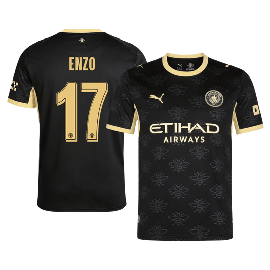 Manchester City venkovní fotbalový dres 2026/27 ENZO #17 UCL