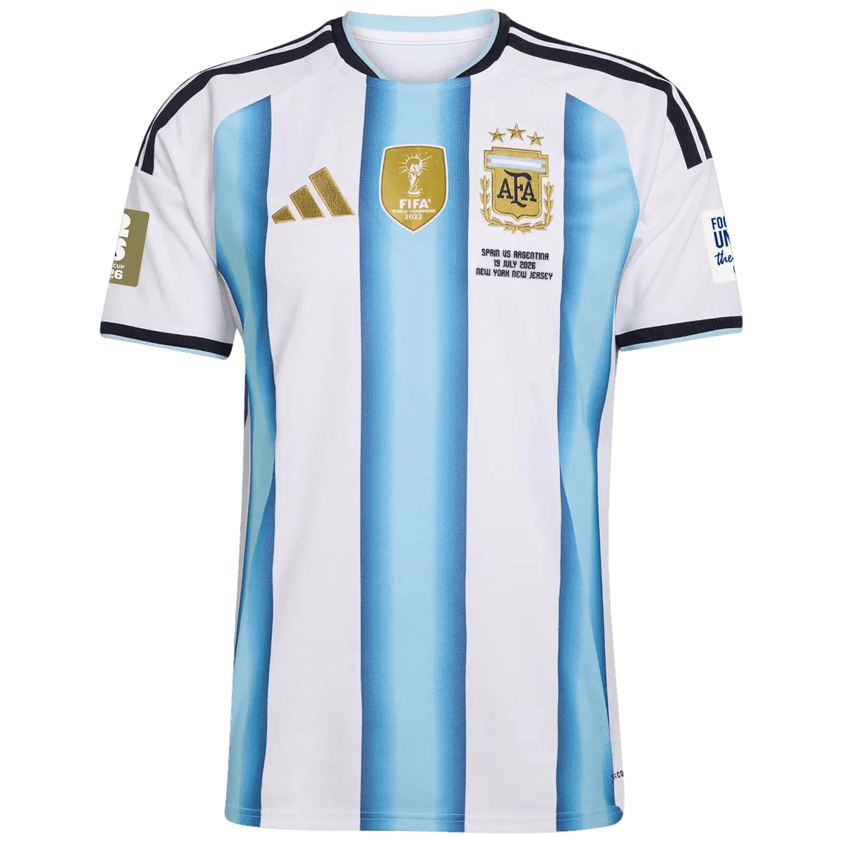 Argentina domácí fotbalový dres MS 2026