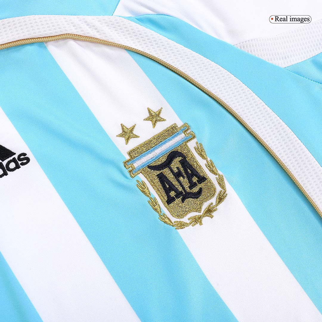 Domácí Retro Dres Argentina 2006 MESSI #19