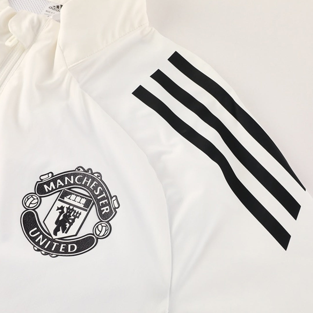 Manchester United větrovka 2025/26 bílá