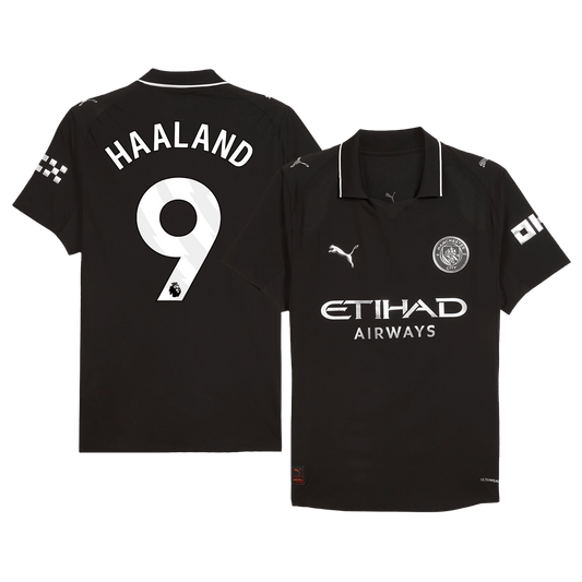 Venkovní Fotbalový Dres Manchester City 25/26 Authentic HAALAND #9