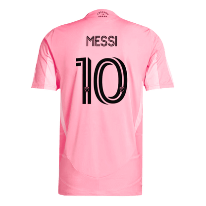 Domácí Fotbalový Dres Inter Miami CF 2025 Authentic MESSI #10