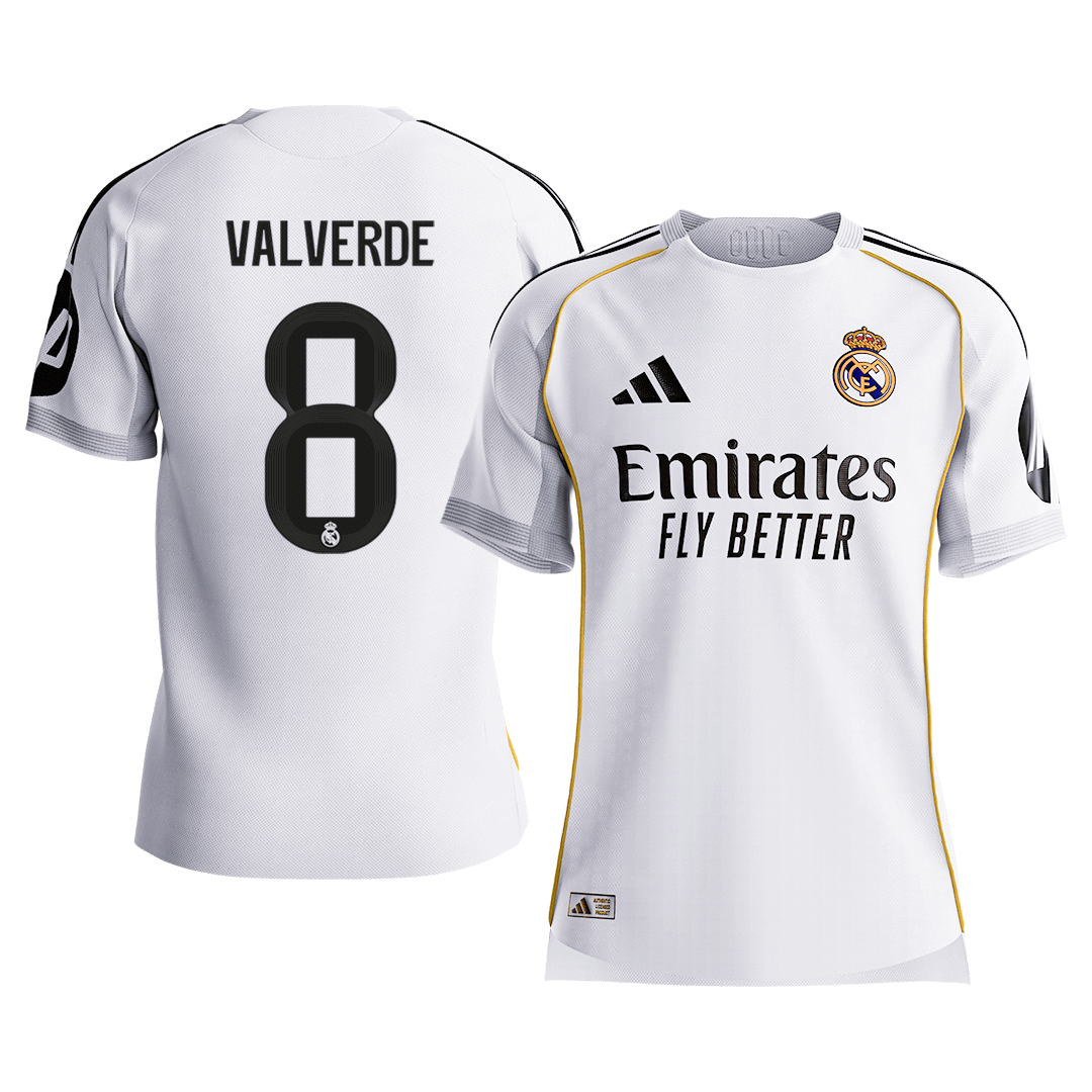 Domácí Fotbalový Dres Real Madrid 25/26 Authentic VALVERDE #8