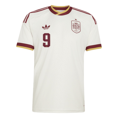 Španělsko venkovní fotbalový dres MS 2026 GAVI #9