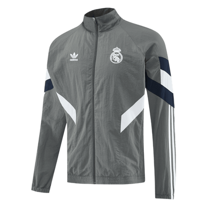 Real Madrid větrovka 2025/26 šedá