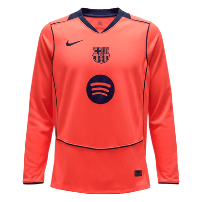 Barcelona třetí fotbalový dres 2025/26 dlouhý rukáv