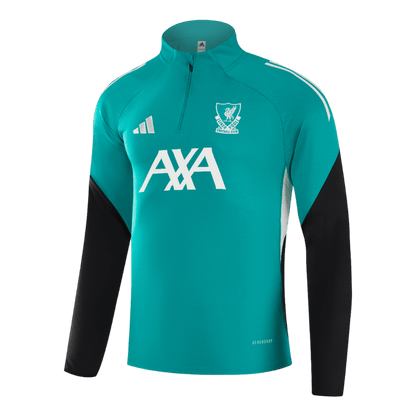 Liverpool dětská sada mikiny 2025/26 zelená