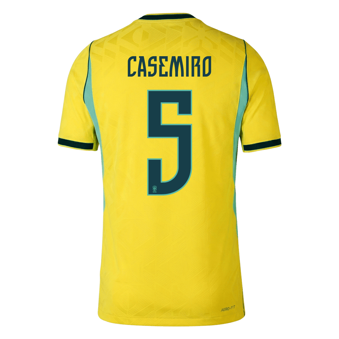 Brazílie domácí dres MS 2026 hráčská verze CASEMIRO #5