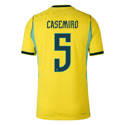 Brazílie domácí dres MS 2026 hráčská verze CASEMIRO #5