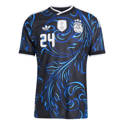 Argentina venkovní dres MS 2026 hráčská verze E. FERNÁNDEZ #24