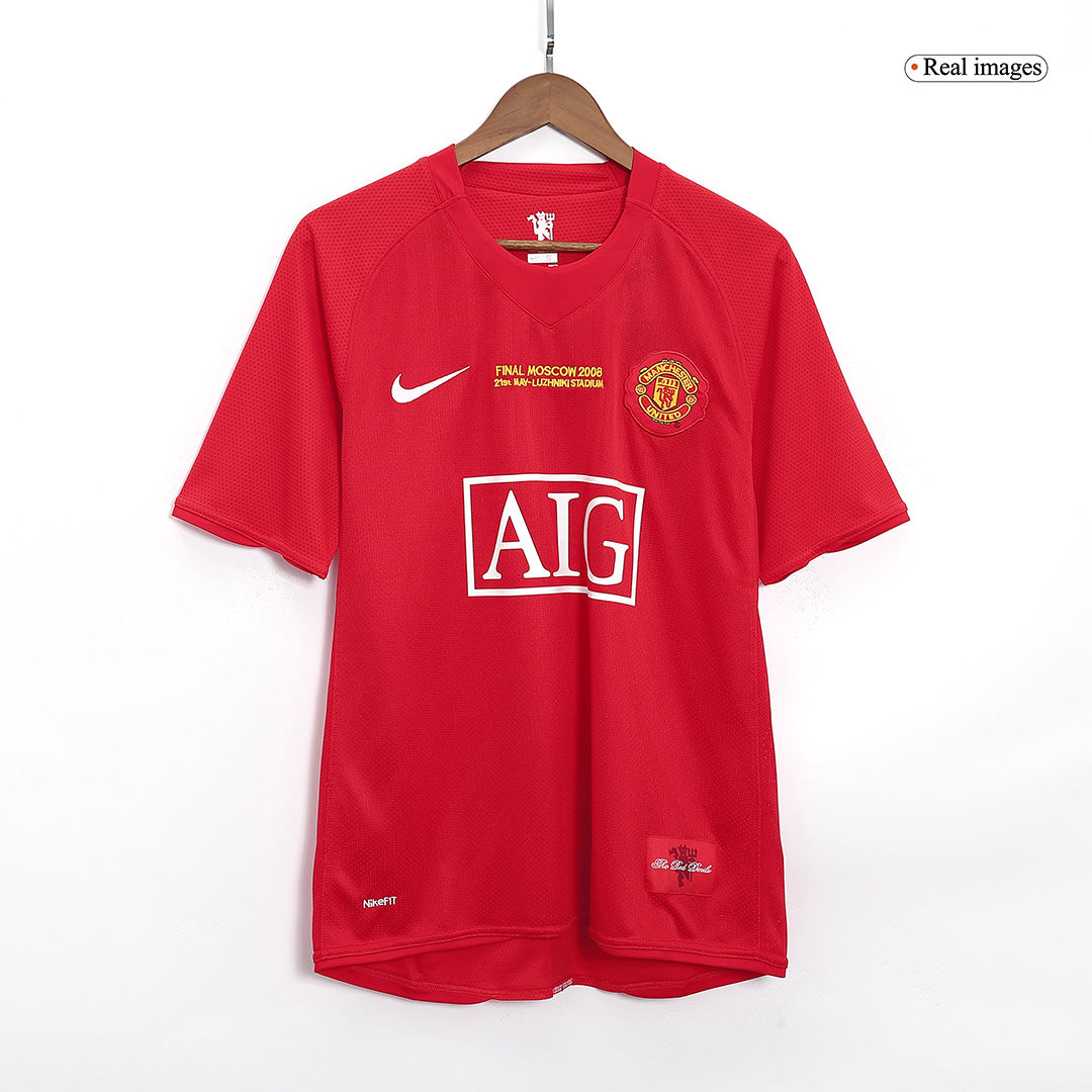 Domácí Retro Dres Manchester United 2007/08 ROONEY #10 - UCL Final