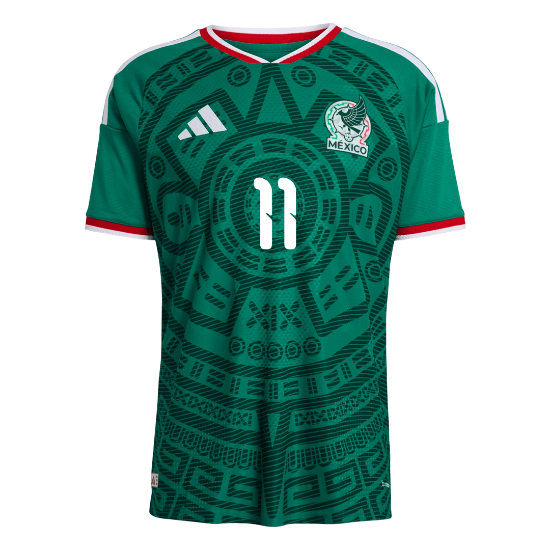 Mexiko Domácí fotbalový dres MS 2026 hráčská verze S.GIMENEZ #11