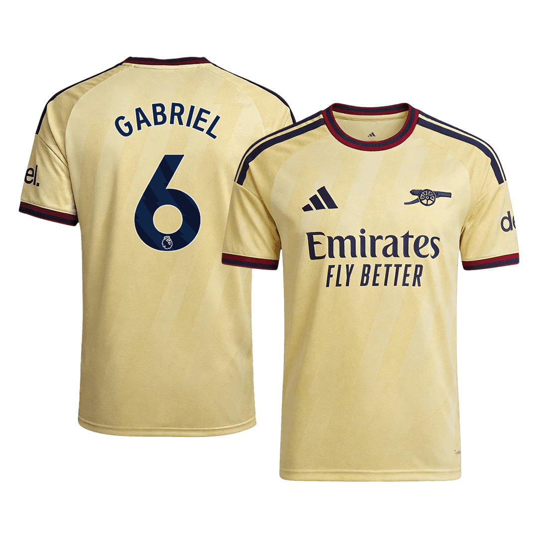 Arsenal třetí fotbalový dres 2026/27 GABRIEL #6