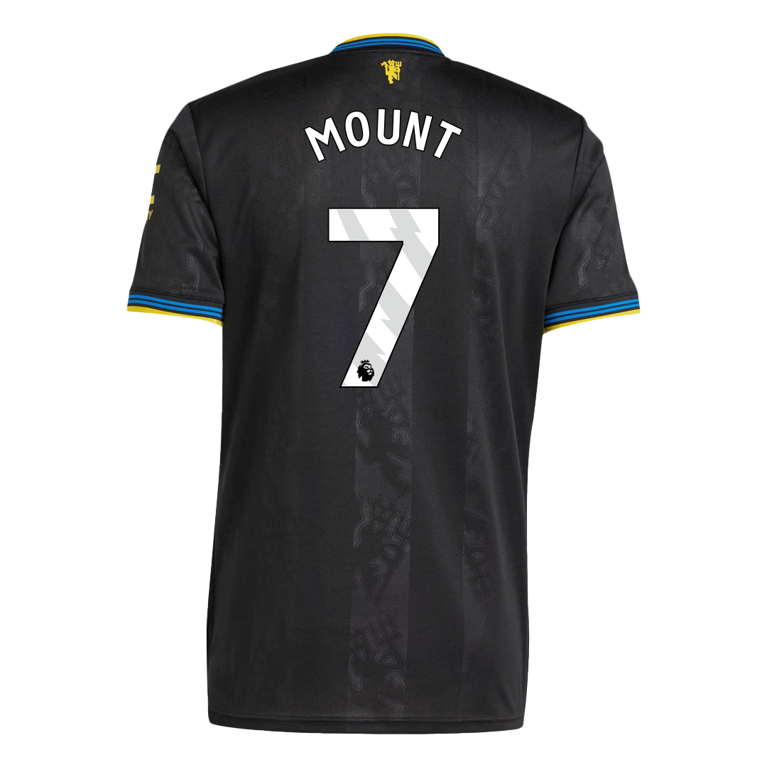 Manchester United třetí fotbalový dres 2025/26 MOUNT #7