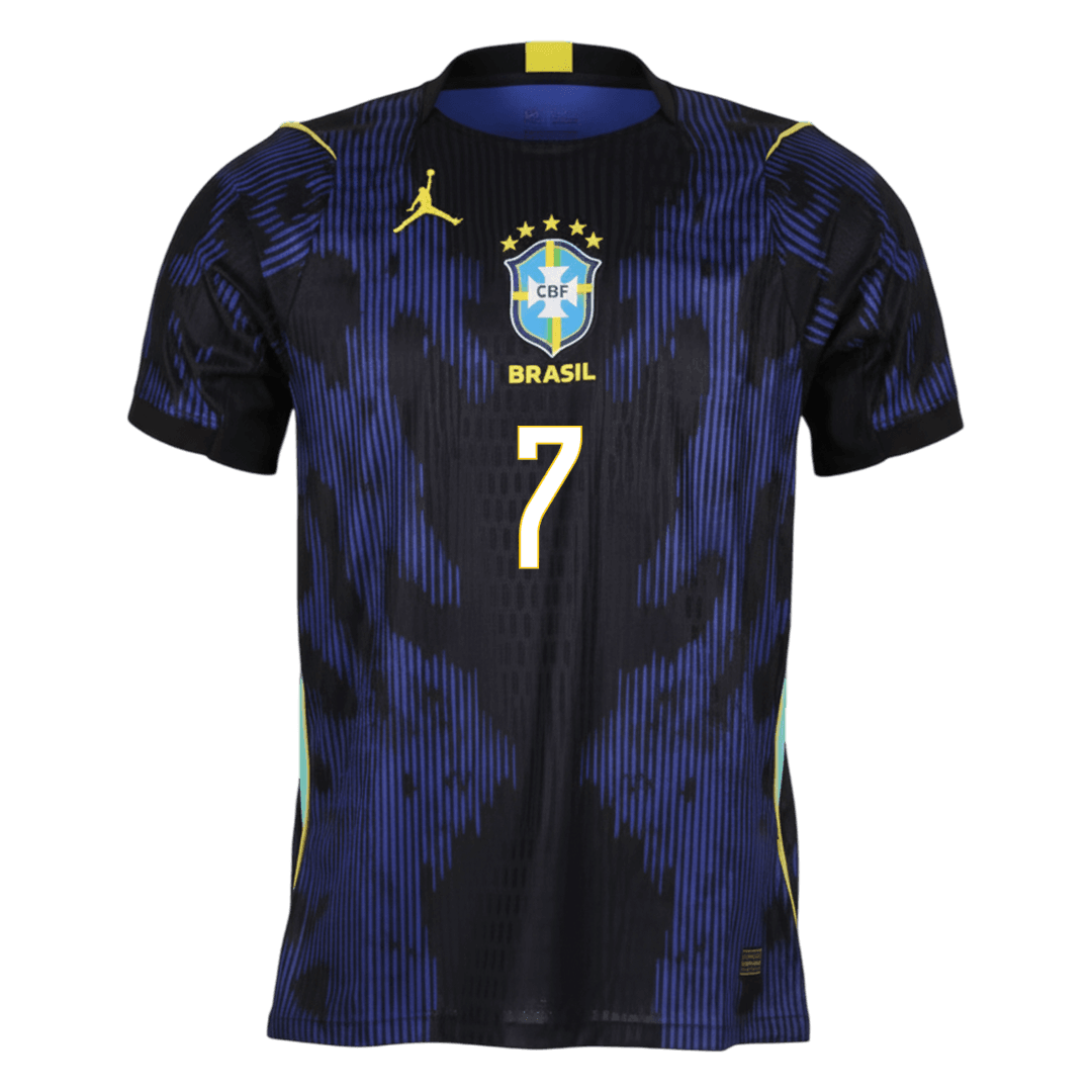 Brazílie venkovní dres MS 2026 hráčská verze VINI JR. #7