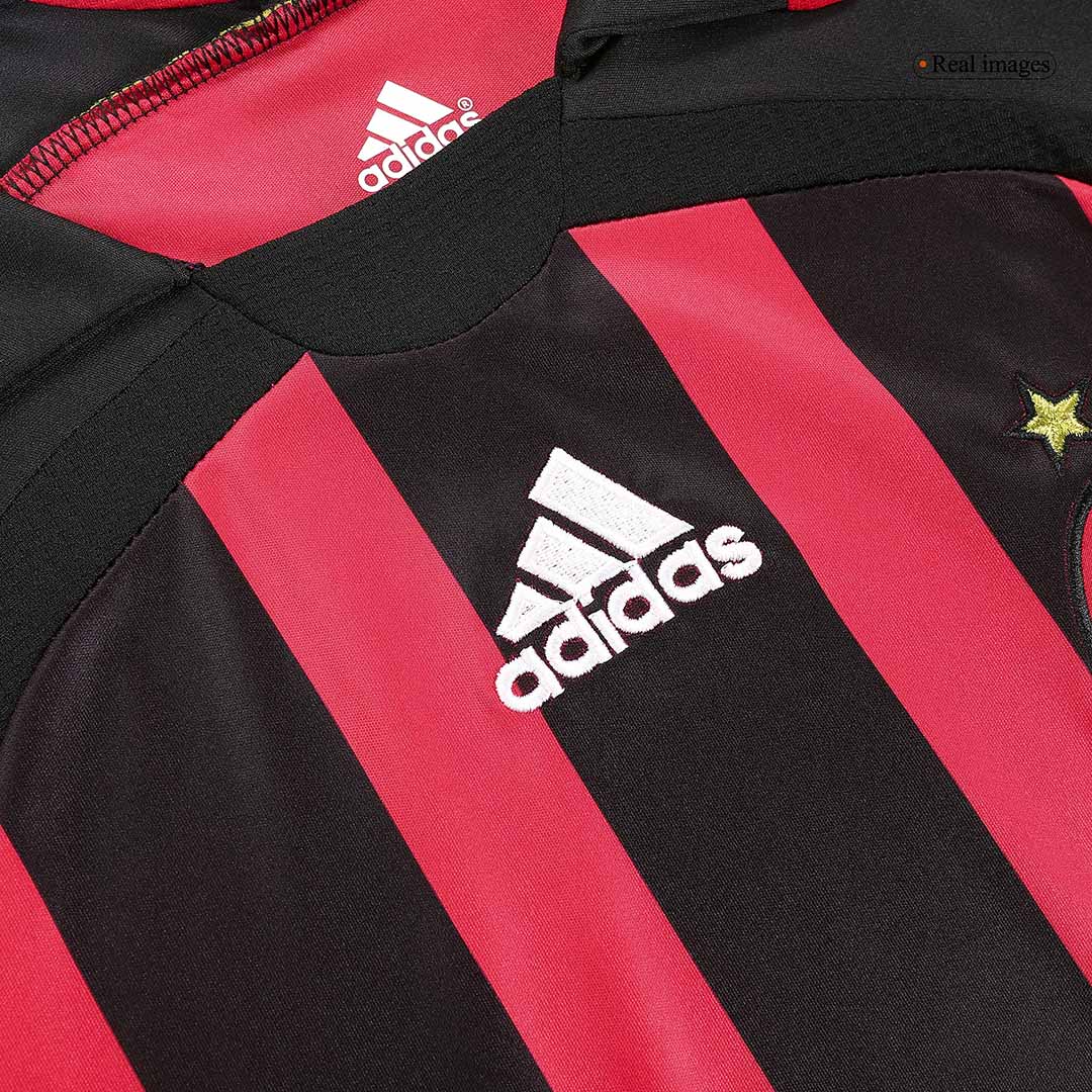 AC Milán domácí retro dres 2006/07 dlouhý rukáv