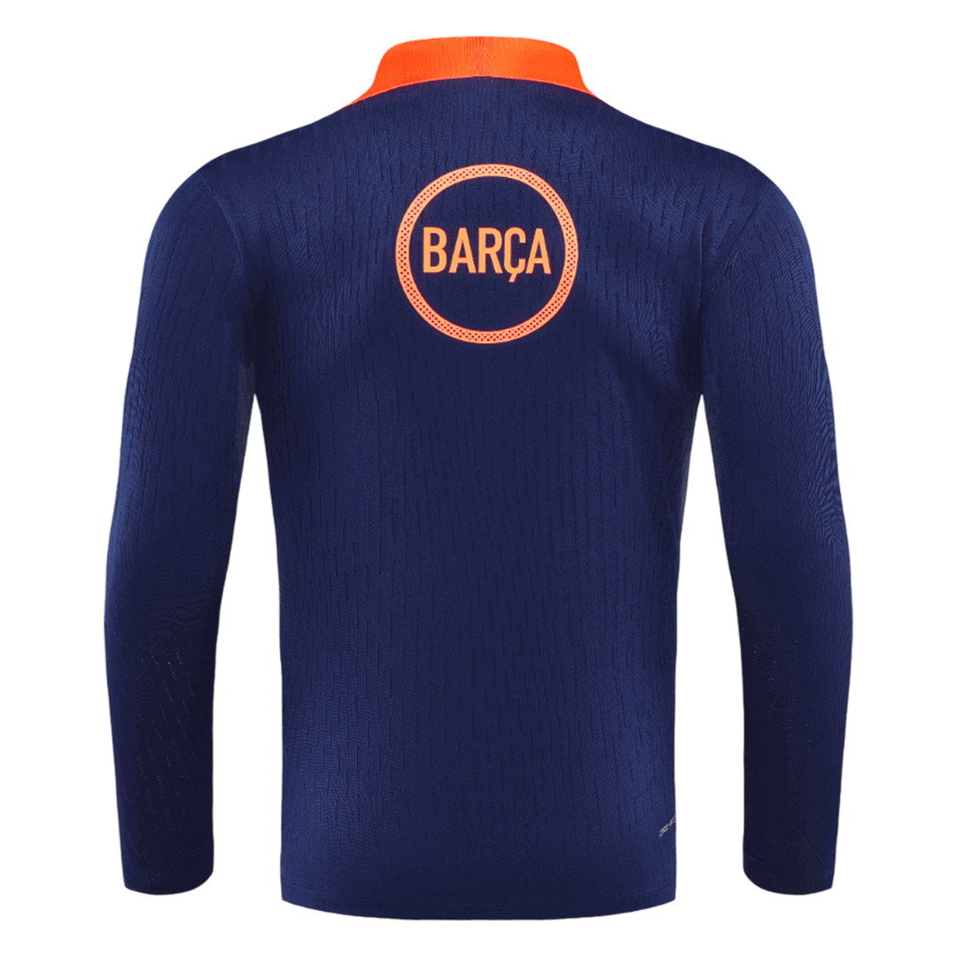 Barcelona dětská sada mikiny 2025/26 černá & oranžová