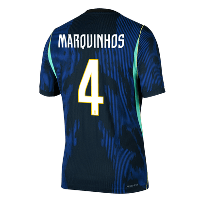 Brazílie venkovní dres MS 2026 hráčská verze MARQUINHOS #4