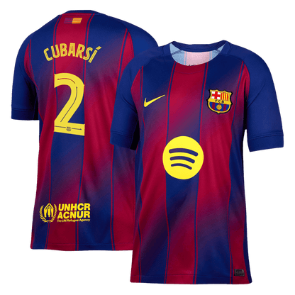 Domácí Fotbalový Dres Barcelona 25/26 CUBARSÍ #2 UCL