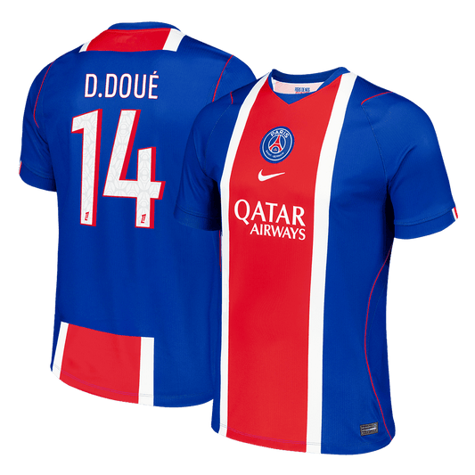 PSG domácí fotbalový dres 2026/27 D.DOUÉ #14