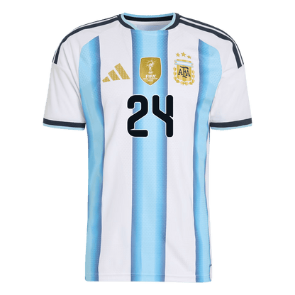 Argentina domácí dres MS 2026 hráčská verze E. FERNÁNDEZ #24