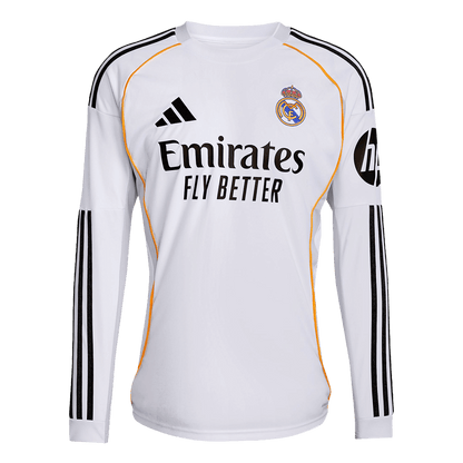 Domácí Fotbalový Dres Real Madrid 25/26 Long Sleeve