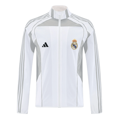 Real Madrid větrovka 2025/26 bílá