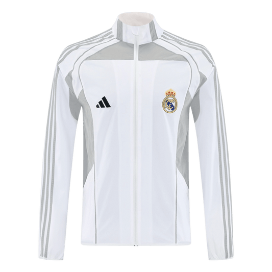 Real Madrid větrovka 2025/26 bílá