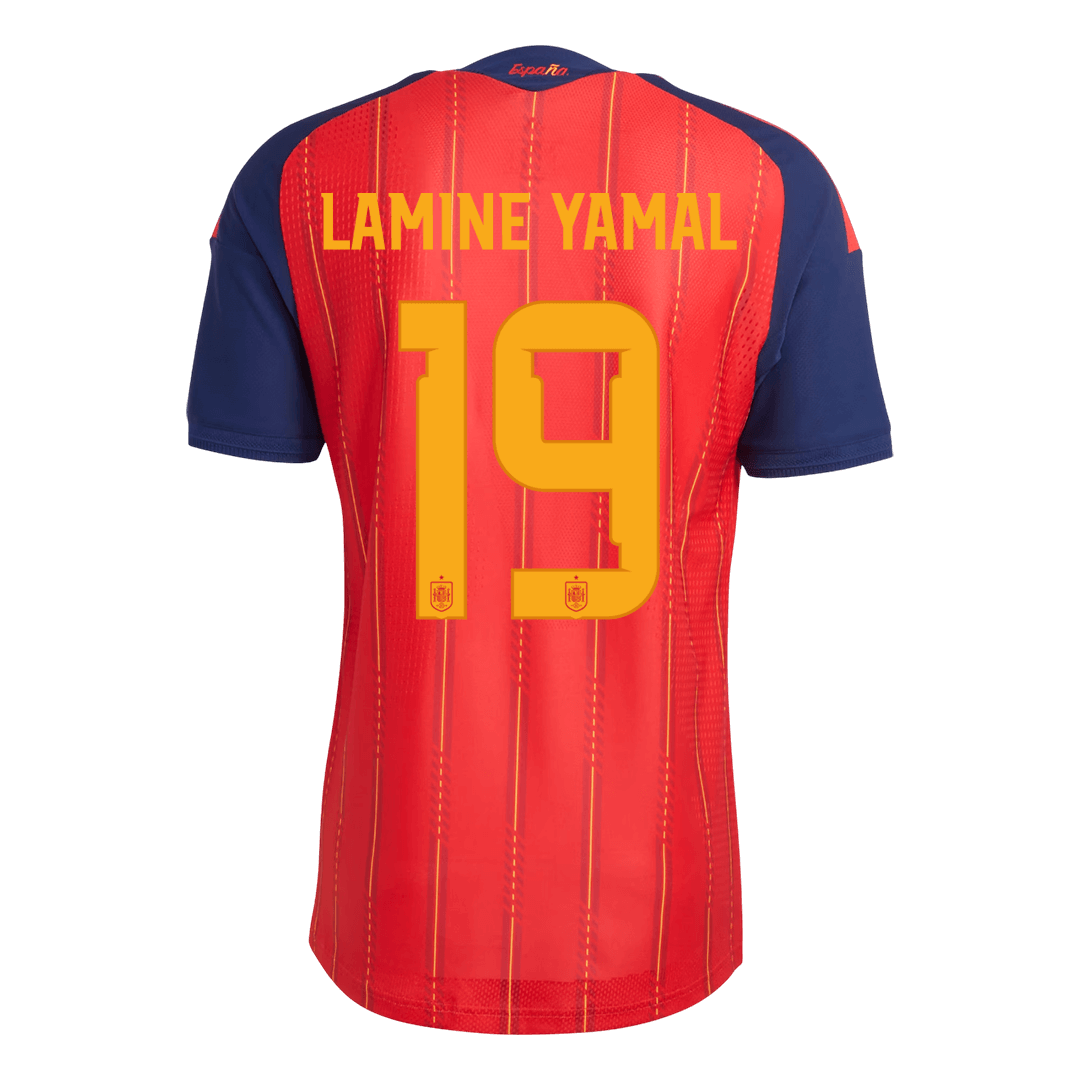 Španělsko domácí dres MS 2026 hráčská verze LAMINE YAMAL #19