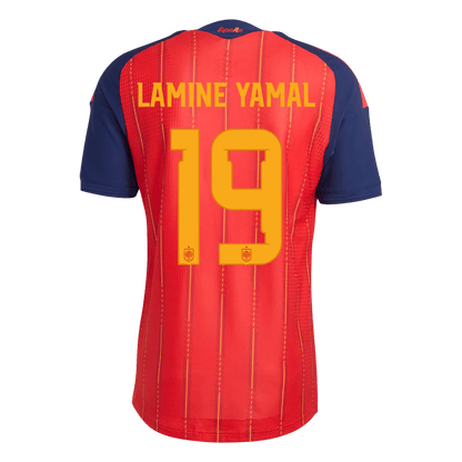 Španělsko domácí dres MS 2026 hráčská verze LAMINE YAMAL #19