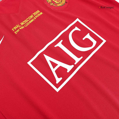 Domácí Retro Dres Manchester United 2007/08 ROONEY #10 - UCL Final