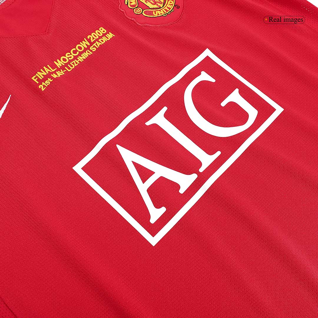 Domácí Retro Dres Manchester United 2007/08 - UCL