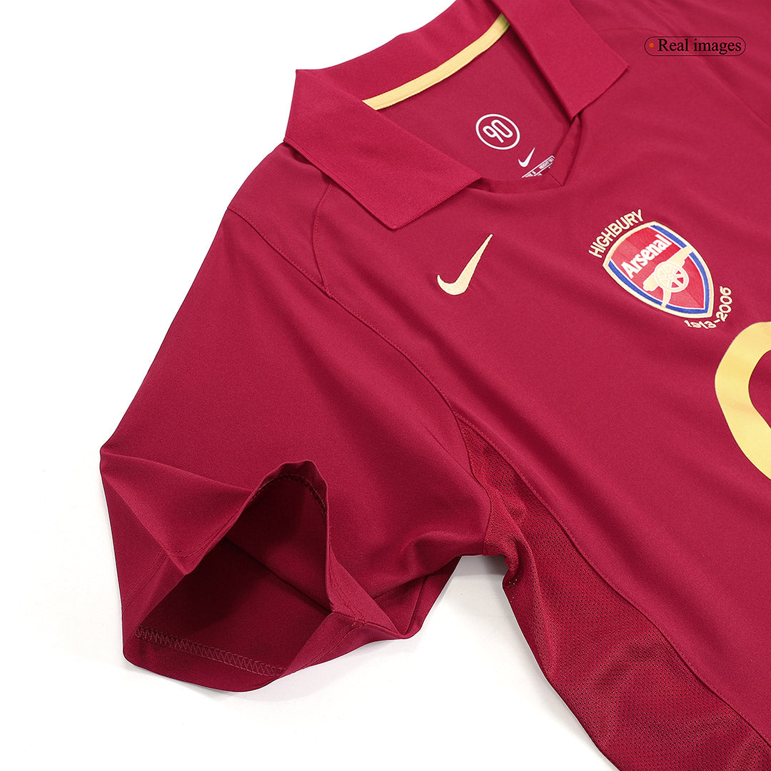 Domácí Retro Dres Arsenal 2005/06 BERGKAMP #10