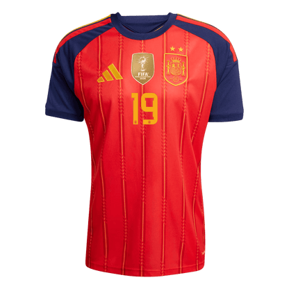 Španělsko domácí dres MS 2026 hráčská verze LAMINE YAMAL #19