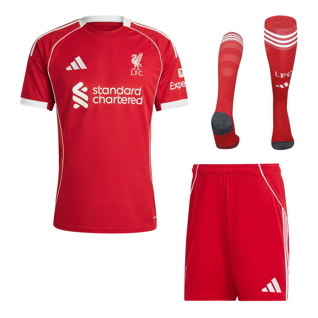 Liverpool domácí kompletní sada 2025/26