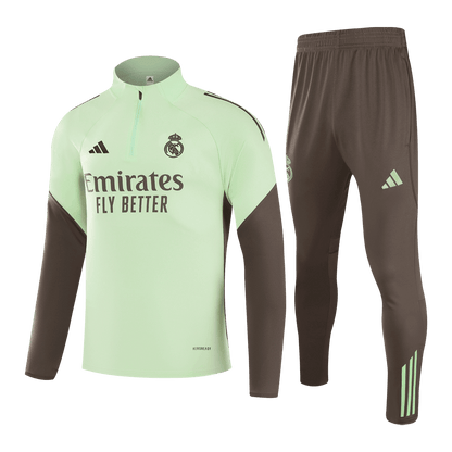 Real Madrid dětská sada mikiny 2025/26 zelená