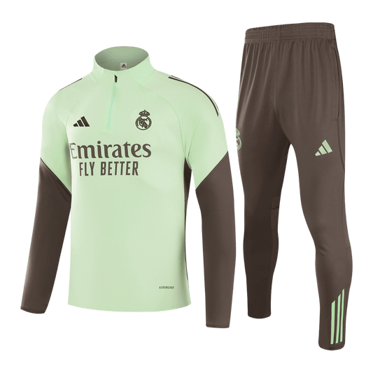 Real Madrid dětská sada mikiny 2025/26 zelená