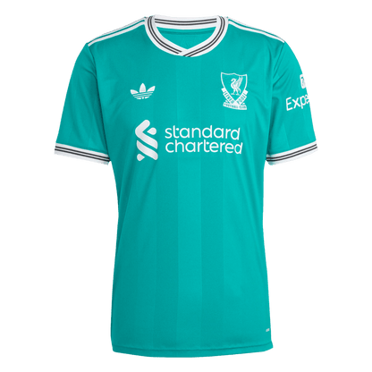Liverpool třetí fotbalový dres 2025/26