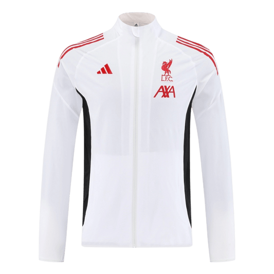 Liverpool větrovka 2025/26 bílá