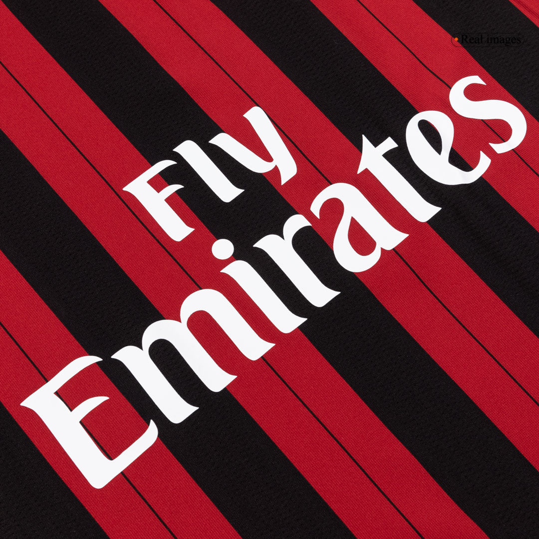 AC Milán domácí retro dres 2013/14 dlouhý rukáv