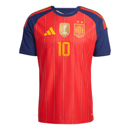 Španělsko domácí dres MS 2026 hráčská verze OLMO #10