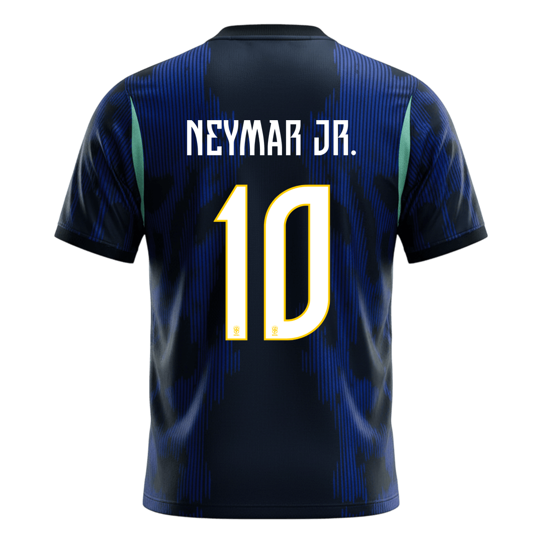 Brazílie venkovní fotbalový dres MS 2026 NEYMAR JR. #10