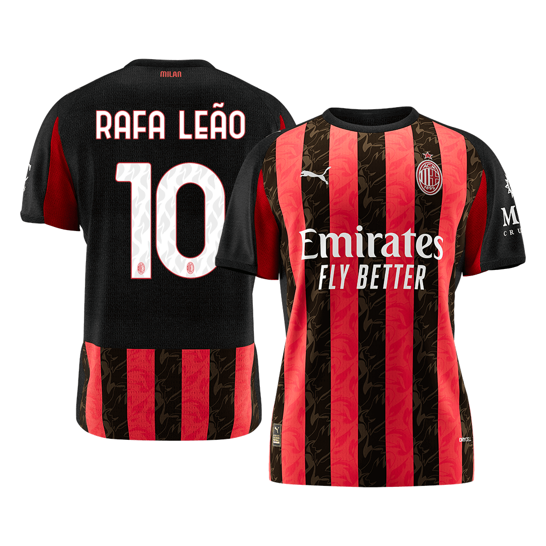 AC Milán domácí fotbalový dres 2025/26 RAFA LEÃO #10