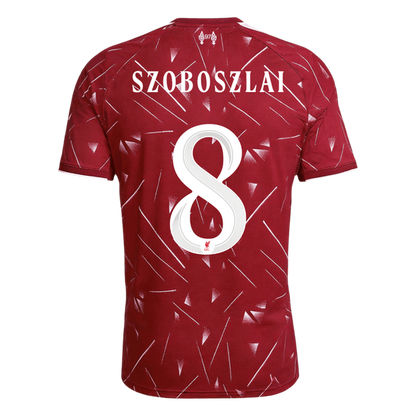 Liverpool domácí fotbalový dres 2026/27 SZOBOSZLAI #8 UCL