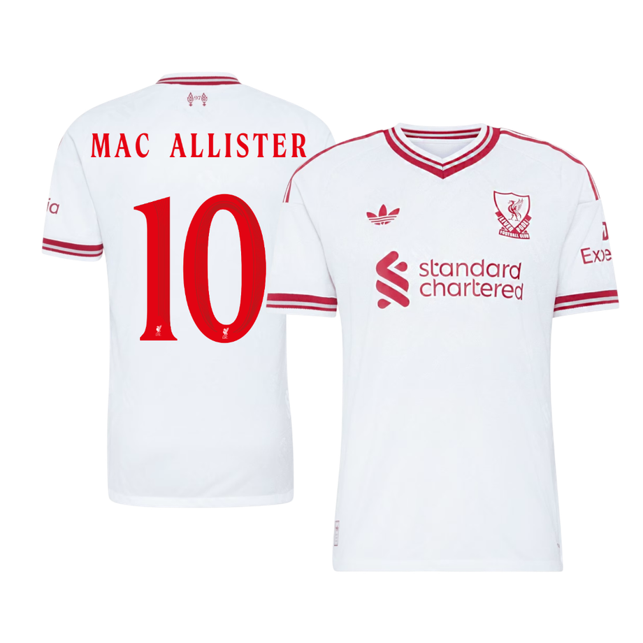 Liverpool venkovní dres 2026/27 hráčská verze MAC ALLISTER #10 UCL