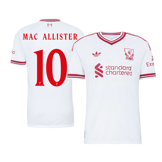 Liverpool venkovní dres 2026/27 hráčská verze MAC ALLISTER #10 UCL